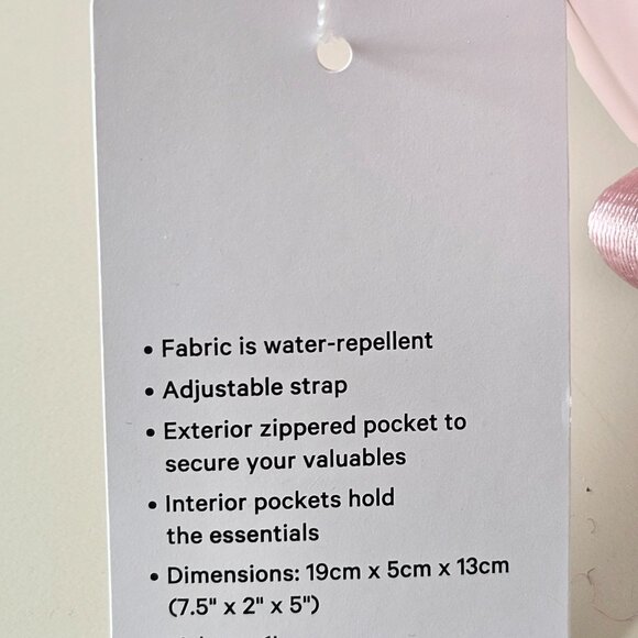 NWT LULULEMON PKHZ Pink Haze Everywhere Belt Shoulder Crossbody Bag 1L - Picture 13 of 13